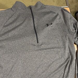 Under Armour Charcoal Half-Zip Top